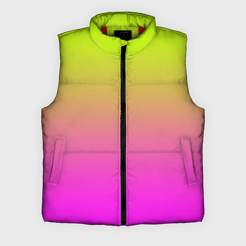 Мужской жилет Градиент яркий / 3D-Красный – фото 1