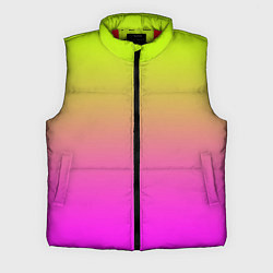 Мужской жилет Градиент яркий, цвет: 3D-красный