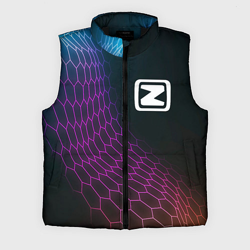 Мужской жилет Zotye neon hexagon / 3D-Черный – фото 1