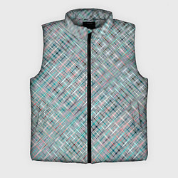 Мужской жилет Светлый серо-голубой текстурированный, цвет: 3D-светло-серый