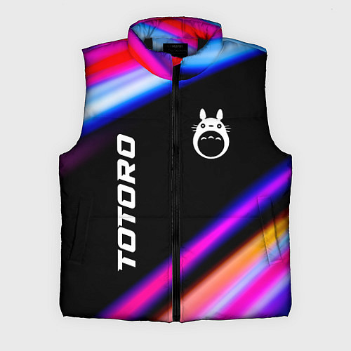 Мужской жилет Totoro speed anime lights / 3D-Черный – фото 1
