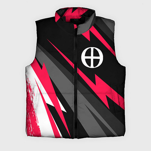 Мужской жилет Blue Exorcist electro lines / 3D-Черный – фото 1