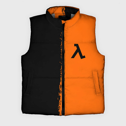 Мужской жилет Half life краски оранж / 3D-Светло-серый – фото 1