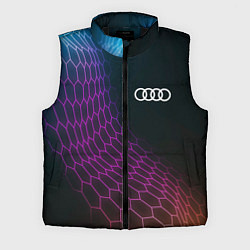 Мужской жилет Audi neon hexagon