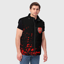 Мужской жилет Arsenal spash, цвет: 3D-черный — фото 2