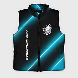 Мужской жилет Cyberpunk 2077 неоновые лампы