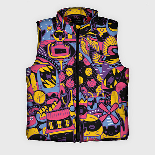 Мужской жилет О Париж / 3D-Красный – фото 1