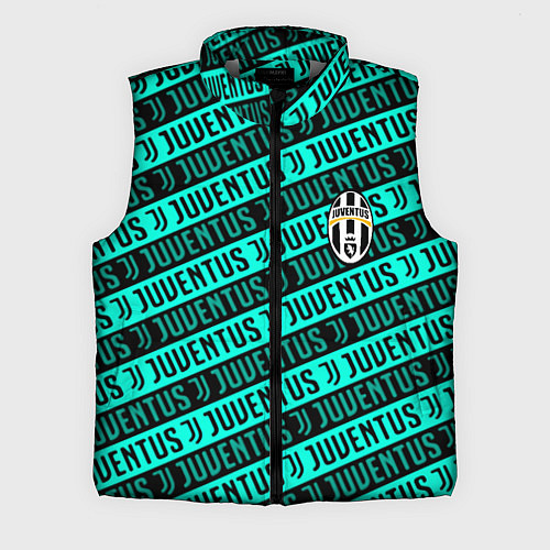 Мужской жилет Juventus pattern logo steel / 3D-Светло-серый – фото 1
