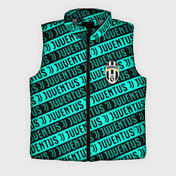 Мужской жилет Juventus pattern logo steel, цвет: 3D-светло-серый