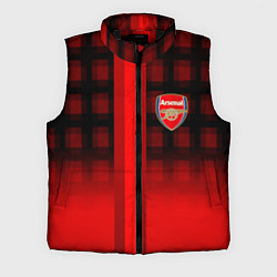 Мужской жилет Arsenal fc sport geometry steel, цвет: 3D-черный
