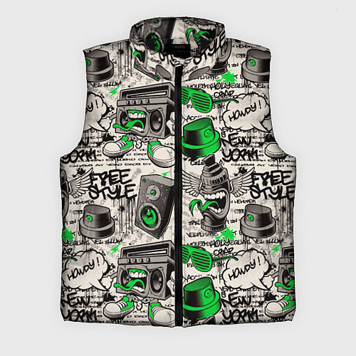 Мужской жилет Свободный стиль / 3D-Черный – фото 1