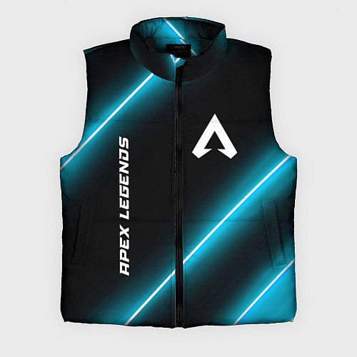 Мужской жилет Apex Legends неоновые лампы / 3D-Черный – фото 1