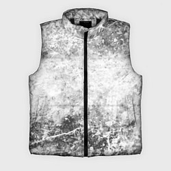 Мужской жилет Абстракция - серый ветер, цвет: 3D-черный