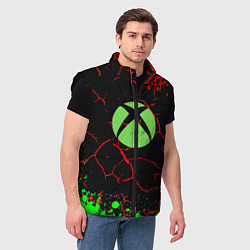 Мужской жилет Xbox game studio, цвет: 3D-черный — фото 2