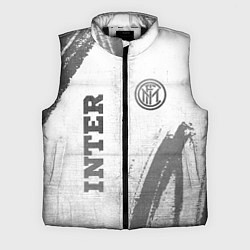 Мужской жилет Inter - white gradient вертикально, цвет: 3D-черный
