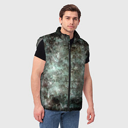 Мужской жилет Лесной принт, цвет: 3D-светло-серый — фото 2