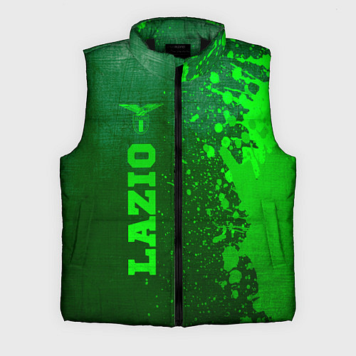 Мужской жилет Lazio - green gradient по-вертикали / 3D-Черный – фото 1