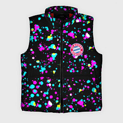 Мужской жилет Бавария Мюнхен неоновые краски, цвет: 3D-красный