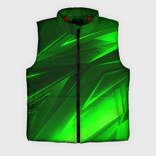 Мужской жилет Кислотные стрипсы неон / 3D-Красный – фото 1