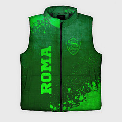 Мужской жилет Roma - green gradient вертикально, цвет: 3D-черный