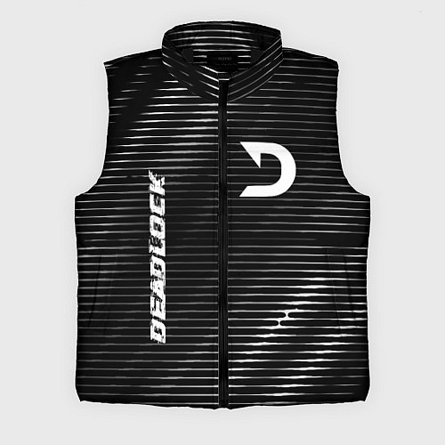 Мужской жилет Deadlock metal game lines / 3D-Черный – фото 1