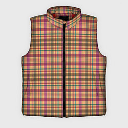Мужской жилет Паттерн в клетку, цвет: 3D-красный