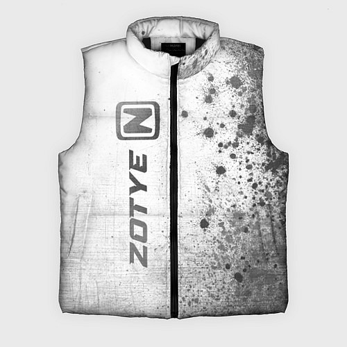 Мужской жилет Zotye - white gradient по-вертикали / 3D-Черный – фото 1