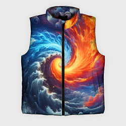Мужской жилет Столкновение двух стихий - инь янь