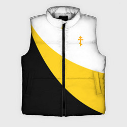Мужской жилет Сокрушу пред ним врагов его малый желтый крест Ник