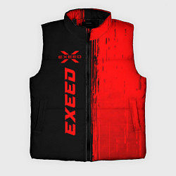 Мужской жилет Exeed - red gradient по-вертикали