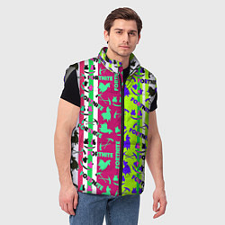 Мужской жилет Fortnite epic pattern, цвет: 3D-светло-серый — фото 2