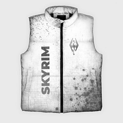 Мужской жилет Skyrim - white gradient вертикально