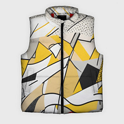 Мужской жилет Абстракция поп-арт геометрия, цвет: 3D-красный