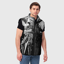 Мужской жилет Berserk and Miyamoto Musashi, цвет: 3D-черный — фото 2