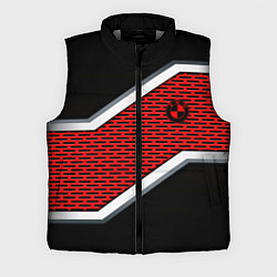 Мужской жилет BMW geometry avto, цвет: 3D-светло-серый