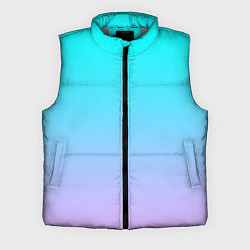Мужской жилет Неоновые разводы градиента
