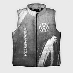 Мужской жилет Volkswagen - grey gradient вертикально