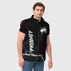 Мужской жилет The prodigy - паук, цвет: 3D-красный — фото 2