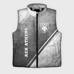 Мужской жилет AEK Athens - grey gradient вертикально