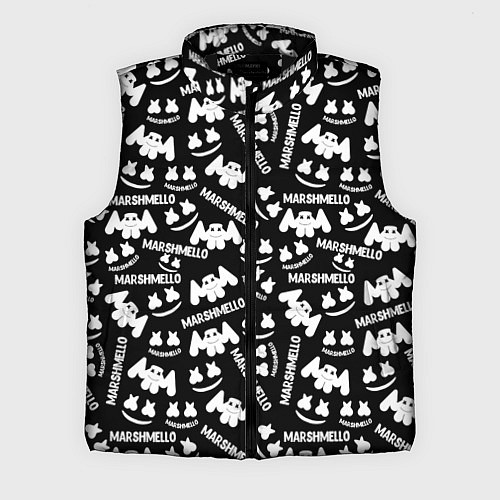 Мужской жилет Marshmello pattern music / 3D-Черный – фото 1