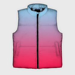 Мужской жилет Неоновый цветной градиент, цвет: 3D-черный