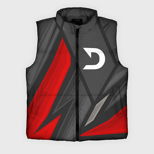 Мужской жилет Deadlock неоновые соты / 3D-Черный – фото 1