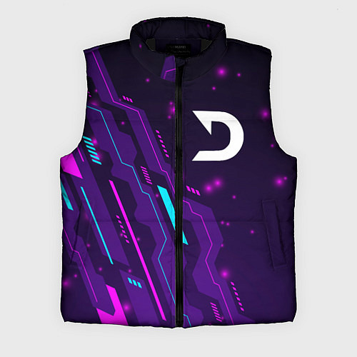 Мужской жилет Deadlock neon gaming / 3D-Черный – фото 1