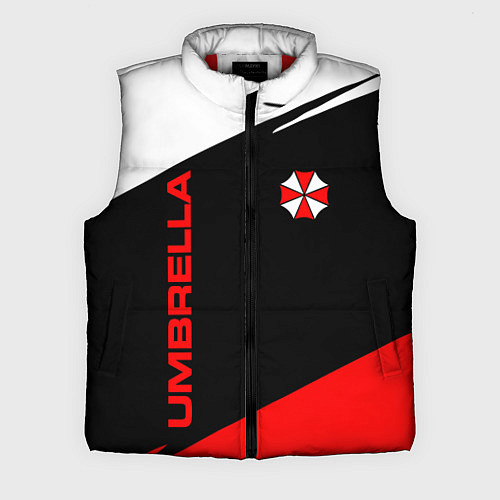Мужской жилет Umbrella corporation - resident evil / 3D-Красный – фото 1