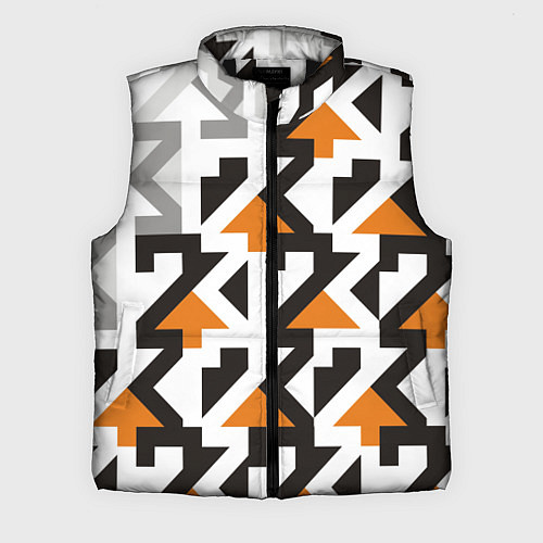 Мужской жилет Паттерн-23 / 3D-Черный – фото 1