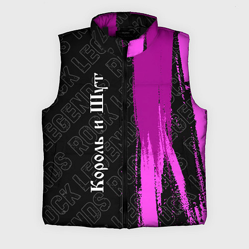 Мужской жилет Король и Шут rock legends по-вертикали / 3D-Черный – фото 1