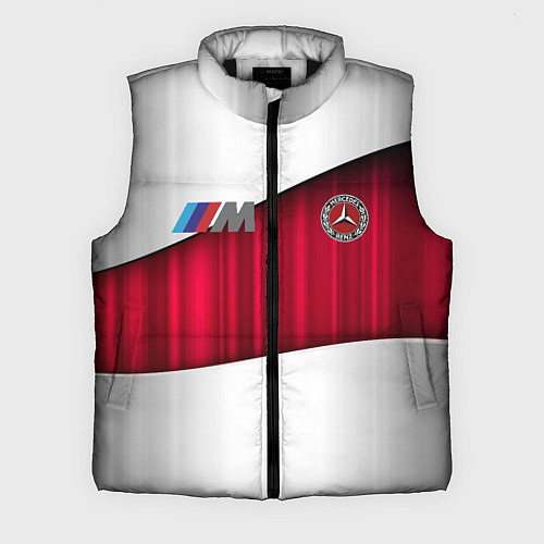 Мужской жилет Mercedes amg / 3D-Черный – фото 1