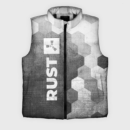 Мужской жилет Rust - grey gradient по-вертикали / 3D-Черный – фото 1