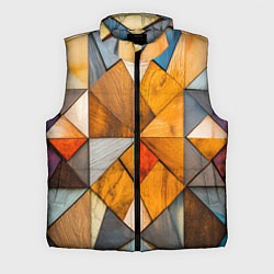 Мужской жилет Мозайка, цвет: 3D-светло-серый
