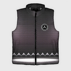 Мужской жилет Mercedes benz carbon steel, цвет: 3D-светло-серый